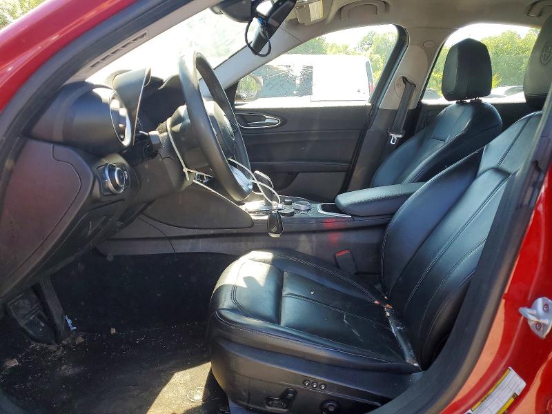 2020 Alfa romeo Giulia VIN ZARFANAN9L7636898 COPART salvage auction — FRONT END, Ma - Certificate Of Title, sold $6,900 on 2026-07-27 (photo 7)