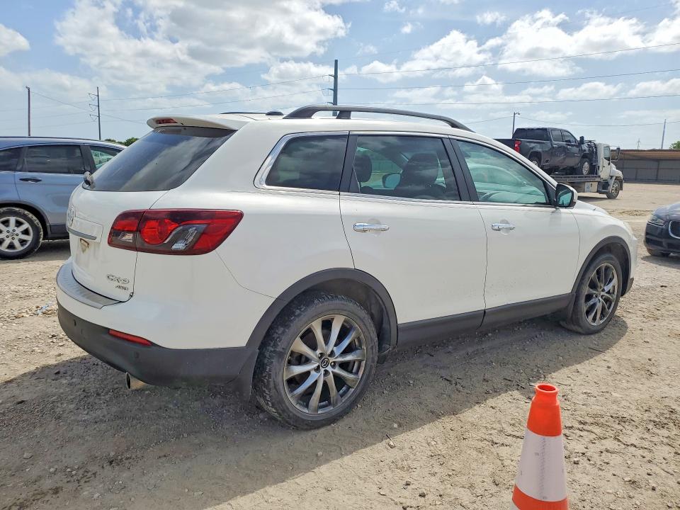 2014 Mazda VIN JM3TB3DAXE0442259 COPART salvage auction — WATER/FLOOD, Tx - Salvage Title-Flood Damage, sold $1,850 on 2026-07-15 (photo 3)