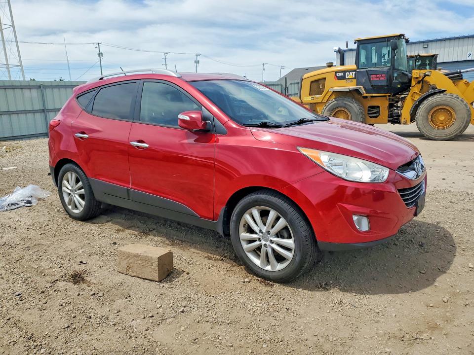2013 Hyundai VIN KM8JUCAC0DU660102 COPART salvage auction — UNDERCARRIAGE, WI - CERTIFICATE OF TITLE, sold $1,050 on 2026-07-24 (photo 4)