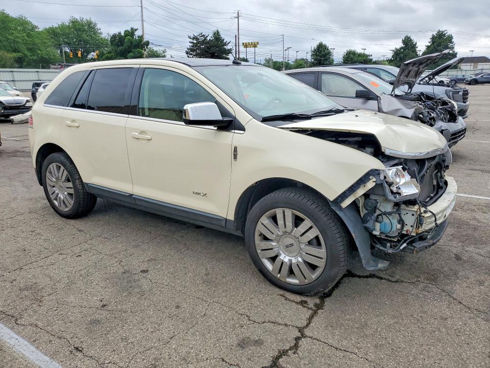 2008 Lincoln Mkx VIN 2LMDU88CX8BJ17324 COPART salvage auction — FRONT END, Oh - Cert Of Title-Salvage, sold $550 on 2026-07-08 (photo 4)