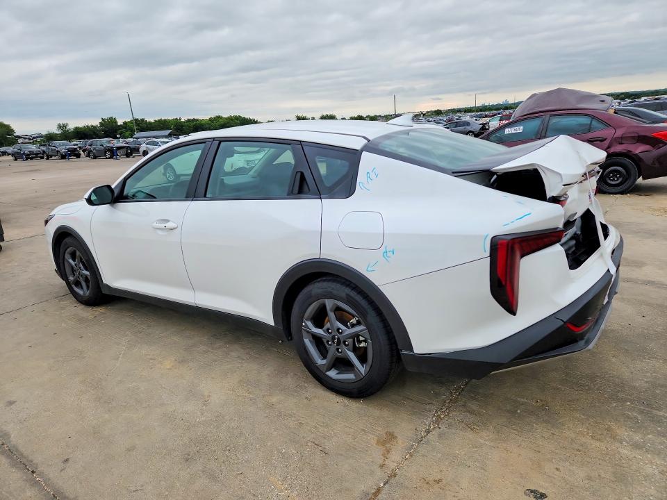 2025 Kia K4 VIN 3KPFT4DE7SE002224 COPART salvage auction — REAR END, Tx - Certificate Of Title, sold $7,700 on 2026-08-20 (photo 2)