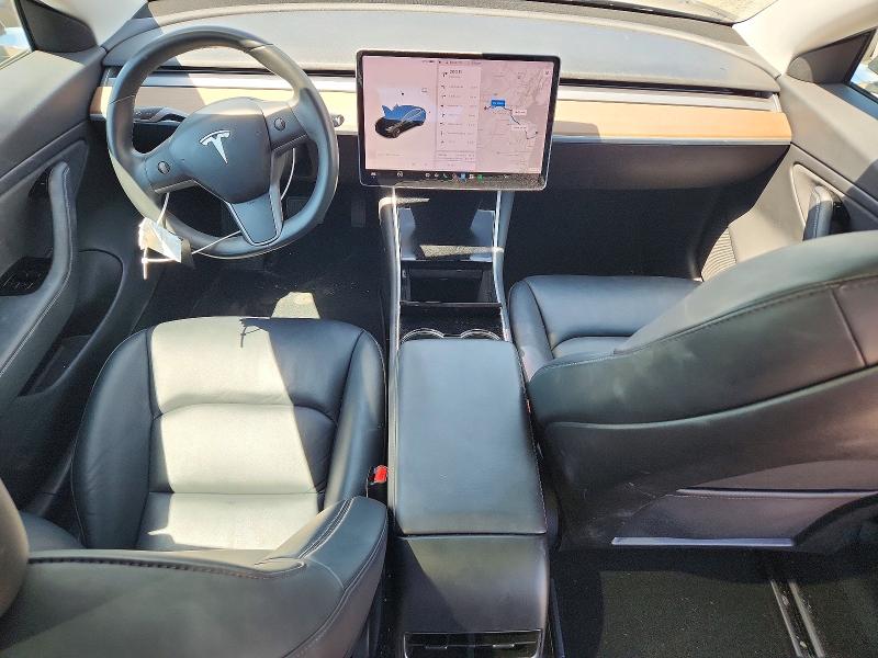 2018 Tesla Model 3 VIN 5YJ3E1EA1JF123492 COPART salvage auction — FRONT END, Nj - Cert Of Title-Salvage, sold $6,700 on 2026-07-28 (photo 8)