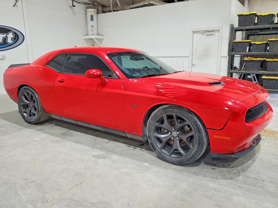 2018 Dodge Challenger VIN 2C3CDZBT2JH111776 COPART salvage auction — MINOR DENT/SCRATCHES, WV - CERTIFICATE OF TITLE, sold $5,800 on 2026-07-09 (photo 4)