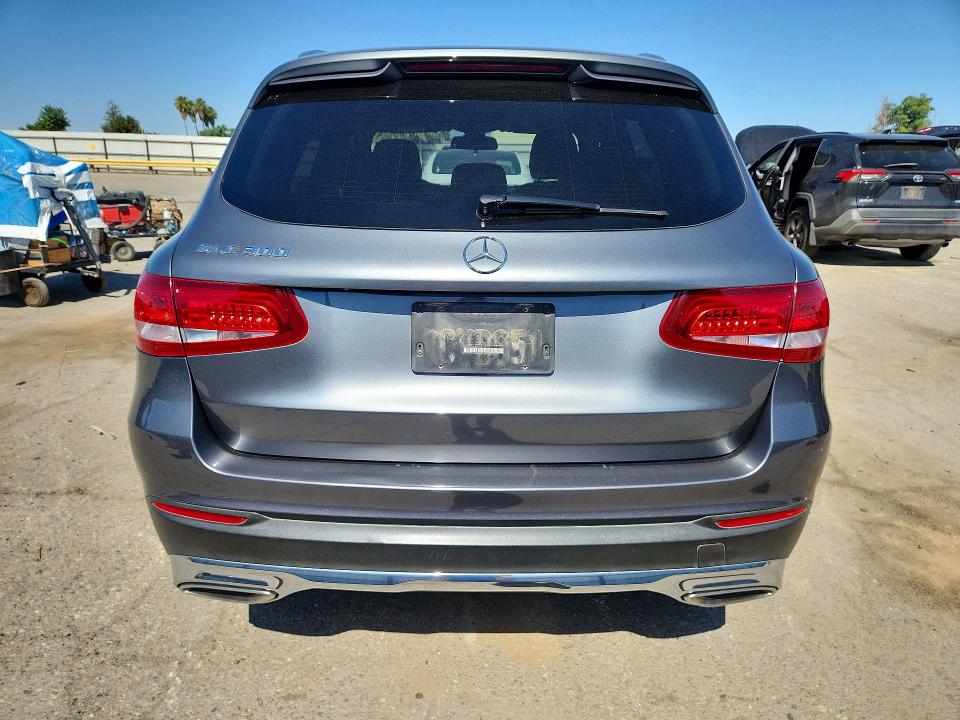 2018 Mercedes-benz Glc VIN WDC0G4JB2JV056278 COPART salvage auction — FRONT END, Ca - Salvage Certificate, sold $5,200 on 2026-07-10 (photo 6)