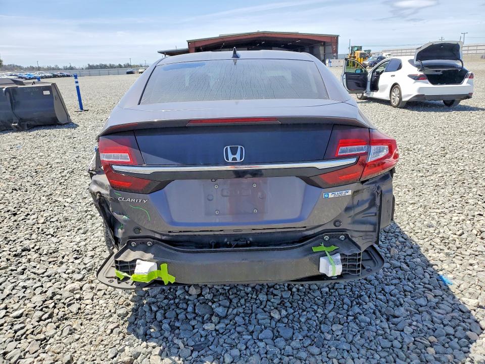 2019 Honda Clarity VIN JHMZC5F19KC005368 COPART salvage auction — REAR END, Ca - Salvage Certificate, sold $4,300 on 2026-07-20 (photo 6)