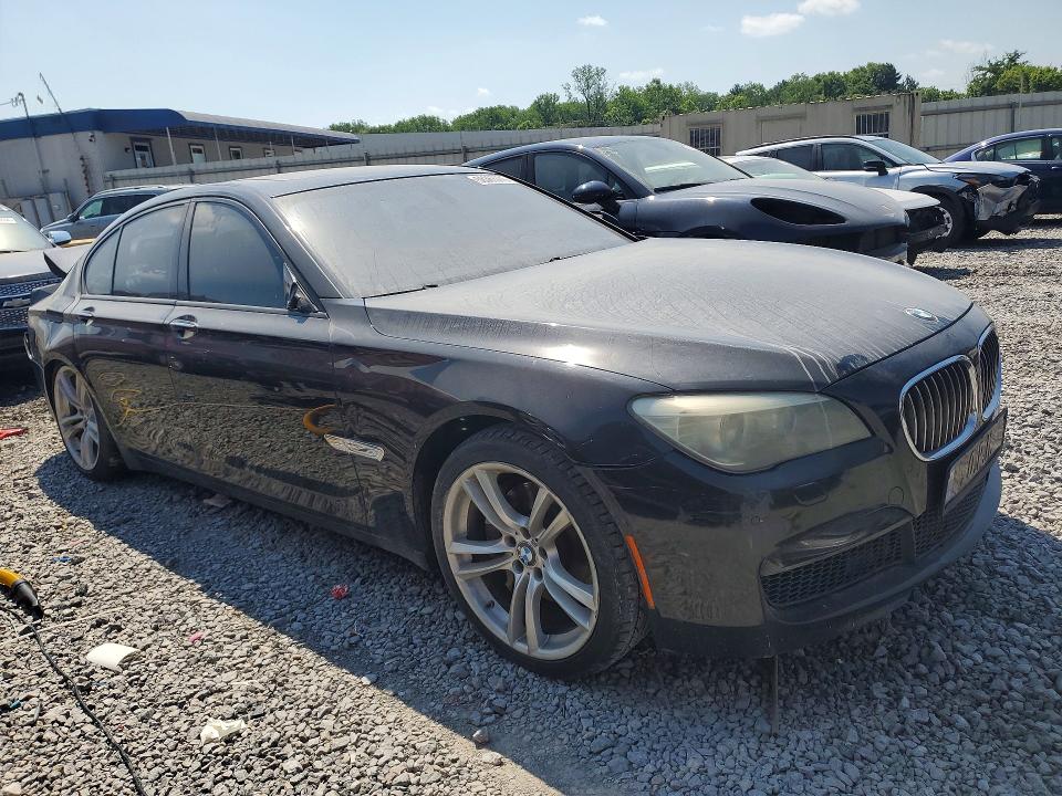 2013 BMW VIN WBAYA6C55DD143709 COPART salvage auction — REAR END, Al - Cert Of Title-Salvage Title, sold $250 on 2026-07-28 (photo 4)