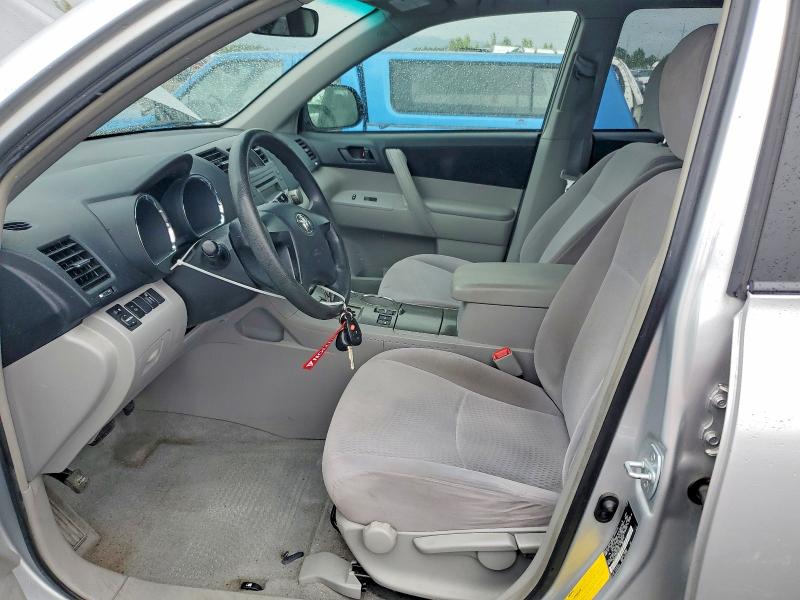 2008 Toyota Highlander VIN JTEES41A782013841 COPART salvage auction — FRONT END, Or - Certificate Of Title, sold $3,700 on 2026-07-07 (photo 7)