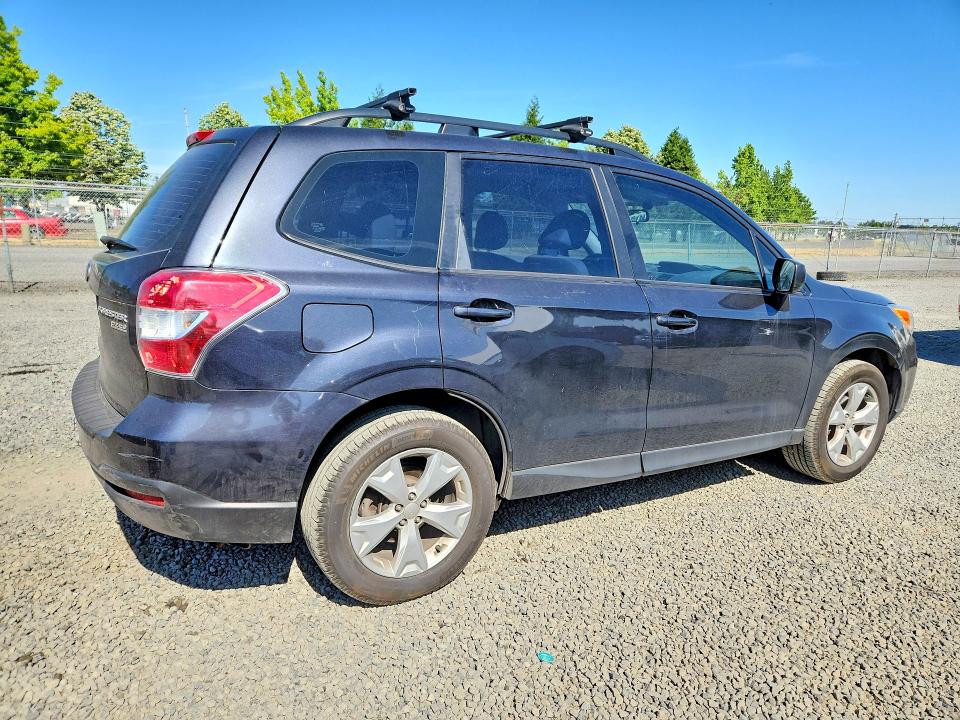 2015 Subaru VIN JF2SJABC5FH825224 COPART salvage auction — REAR END, Or - Salvage Title Certificate, sold $600 on 2026-07-28 (photo 3)