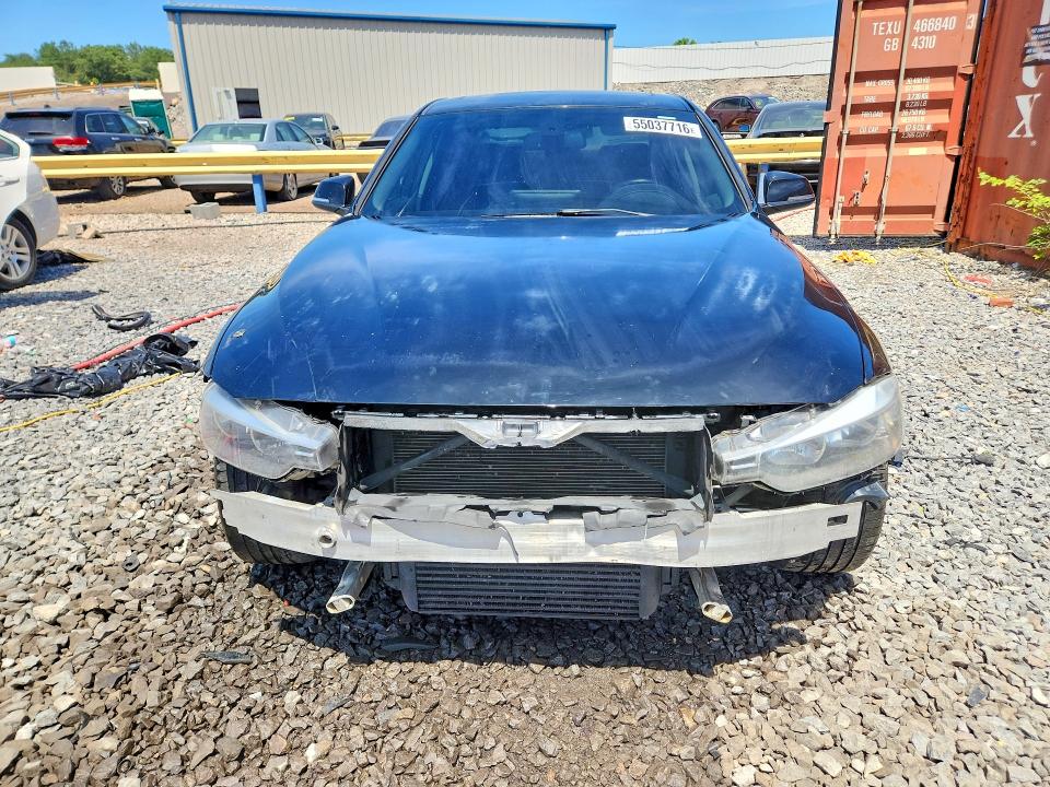 2014 BMW 3er VIN WBA3B5C53EP652389 COPART salvage auction — FRONT END, Al - Cert Of Title-Salvage Title, sold $1,450 on 2026-07-07 (photo 5)