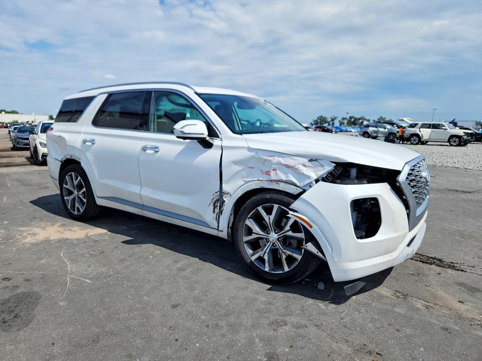 2021 Hyundai VIN KM8R54HEXMU227335 COPART salvage auction — FRONT END, Fl - Certificate Of Destruction, sold $6,700 on 2026-07-20 (photo 4)