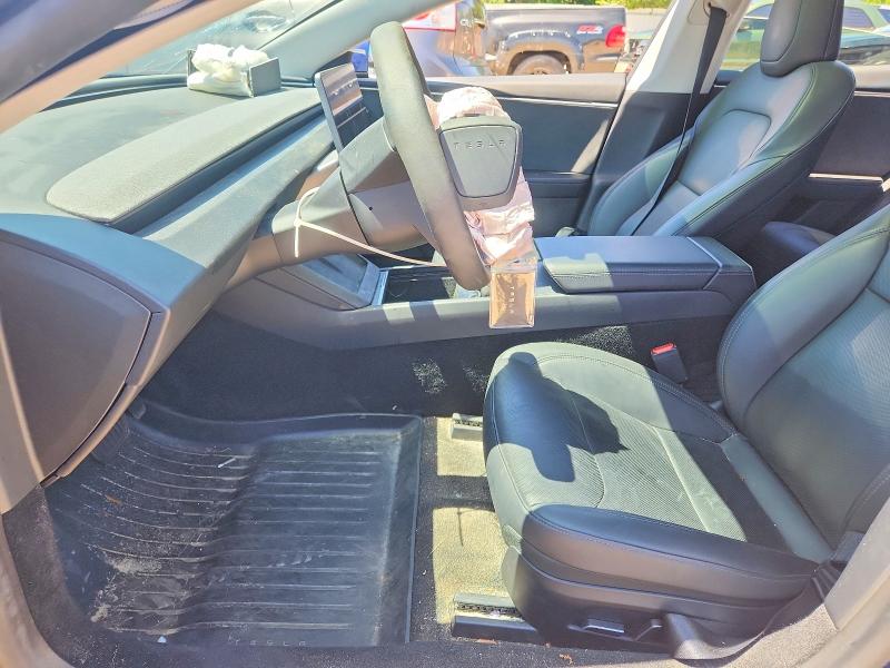 2024 Tesla Model 3 VIN 5YJ3E1EBXRF791943 COPART salvage auction — FRONT END, Al - Cert Of Title-Salvage Title, sold $10,700 on 2026-07-07 (photo 7)