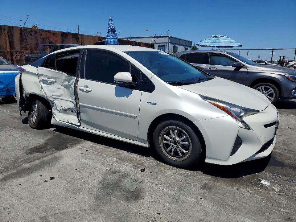 2016 Toyota Prius VIN JTDKARFU5G3506467 COPART salvage auction — SIDE, Ca - Salvage Certificate, sold $3,200 on 2026-07-17 (photo 4)