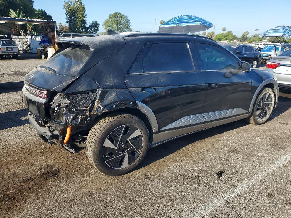 2025 Hyundai Ioniq VIN 7YAKR4DA5SY018516 COPART salvage auction — REAR END, Ca - Salvage Certificate, sold $14,500 on 2026-08-02 (photo 3)