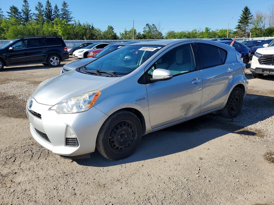 2014 Toyota VIN JTDKDTB31E1071408 COPART salvage auction — SIDE, On - Permit No Brand - Unfit, sold $2,150 on 2026-07-07 (photo 1)
