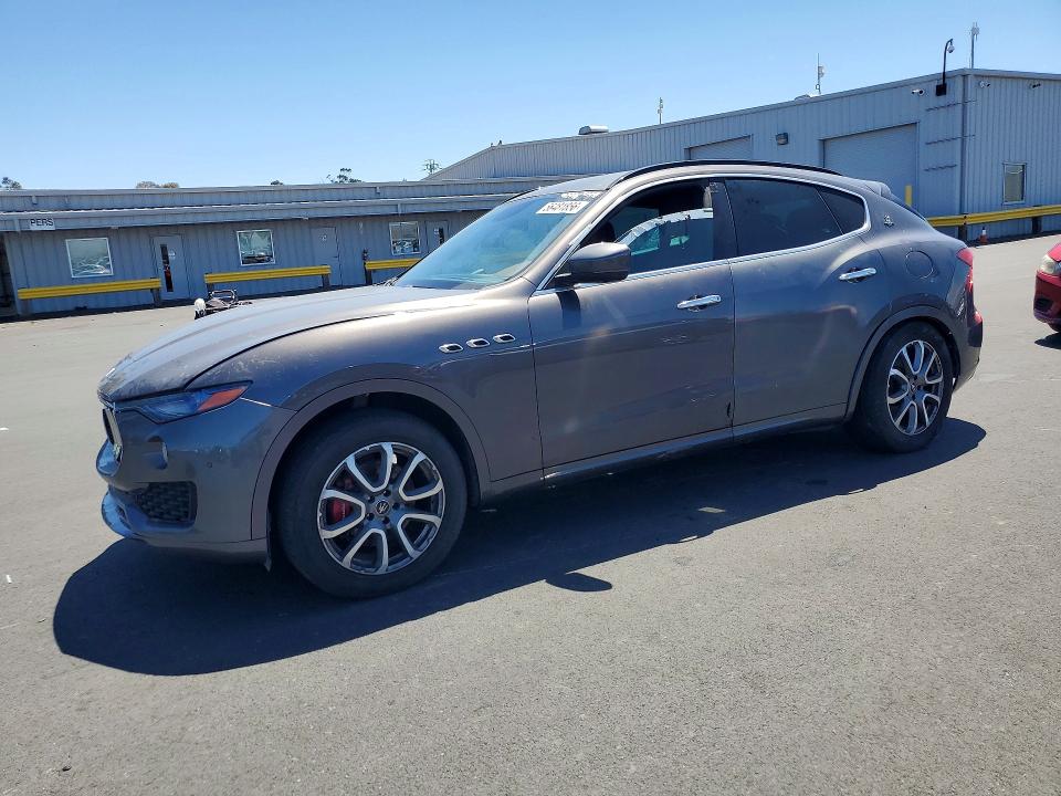 2019 Maserati Levante VIN ZN661XUA5KX322564 COPART salvage auction — FRONT END, Ca - Salvage Certificate, sold $3,900 on 2026-07-22 (photo 1)
