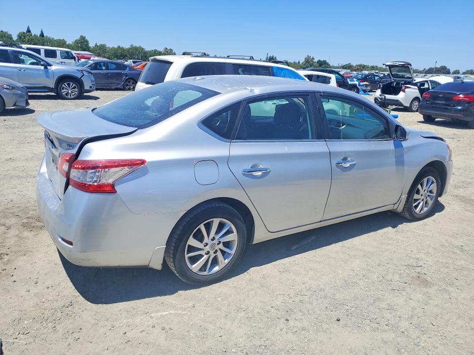 2015 Nissan VIN 3N1AB7AP1FY323610 COPART salvage auction — FRONT END, Ca - Salvage Certificate, sold $275 on 2026-07-02 (photo 3)