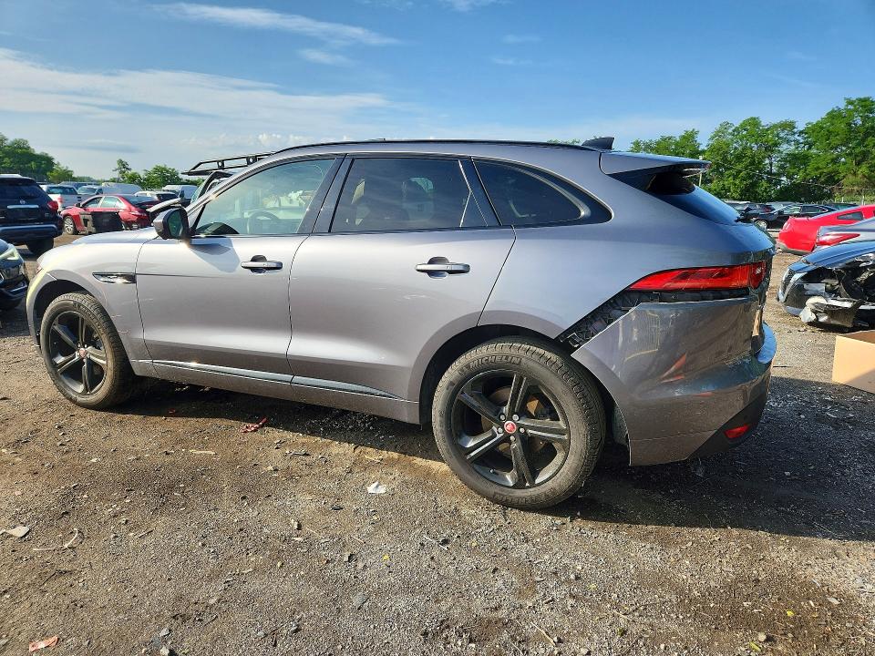 2020 Jaguar F-pace VIN SADCP2FX3LA618232 COPART salvage auction — FRONT END, Md - Cert Of Salvage > 75% Damage, sold $5,500 on 2026-07-07 (photo 2)