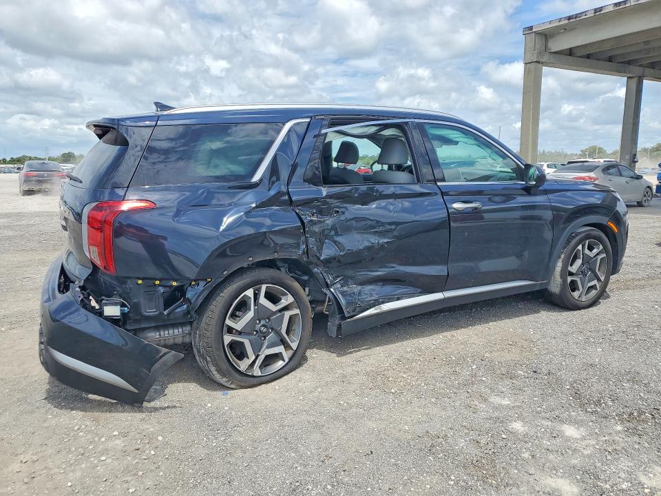 2023 Hyundai Palisade VIN KM8R44GE0PU487946 COPART salvage auction — SIDE, Fl - Certificate Of Destruction, sold $9,900 on 2026-07-09 (photo 3)