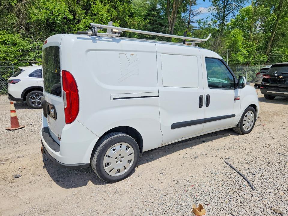 2015 Ram Promaster city VIN ZFBERFBT8F6953506 COPART salvage auction — HAIL, Oh - Cert Of Title-Salvage, sold $125 on 2026-07-29 (photo 3)