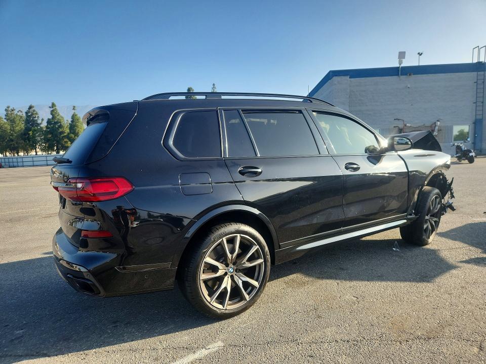 2021 BMW X7 VIN 5UXCX6C04M9F03394 COPART salvage auction — FRONT END, Ca - Salvage Certificate, sold $8,200 on 2026-07-23 (photo 3)