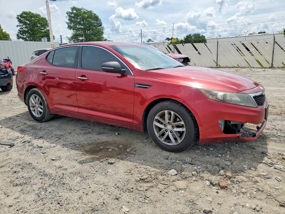 2013 Kia VIN 5XXGM4A76DG189358 COPART salvage auction — FRONT END, Md - Cert Of Salvage > 75% Damage, sold $325 on 2026-07-28 (photo 4)