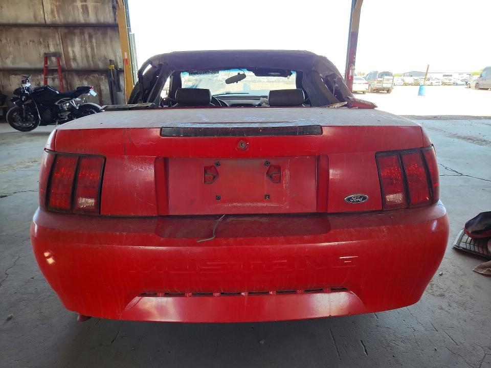 2002 Ford Mustang VIN 1FAFP44442F216286 COPART salvage auction — ALL OVER, Az - Certificate Of Title, sold $475 on 2026-09-02 (photo 6)