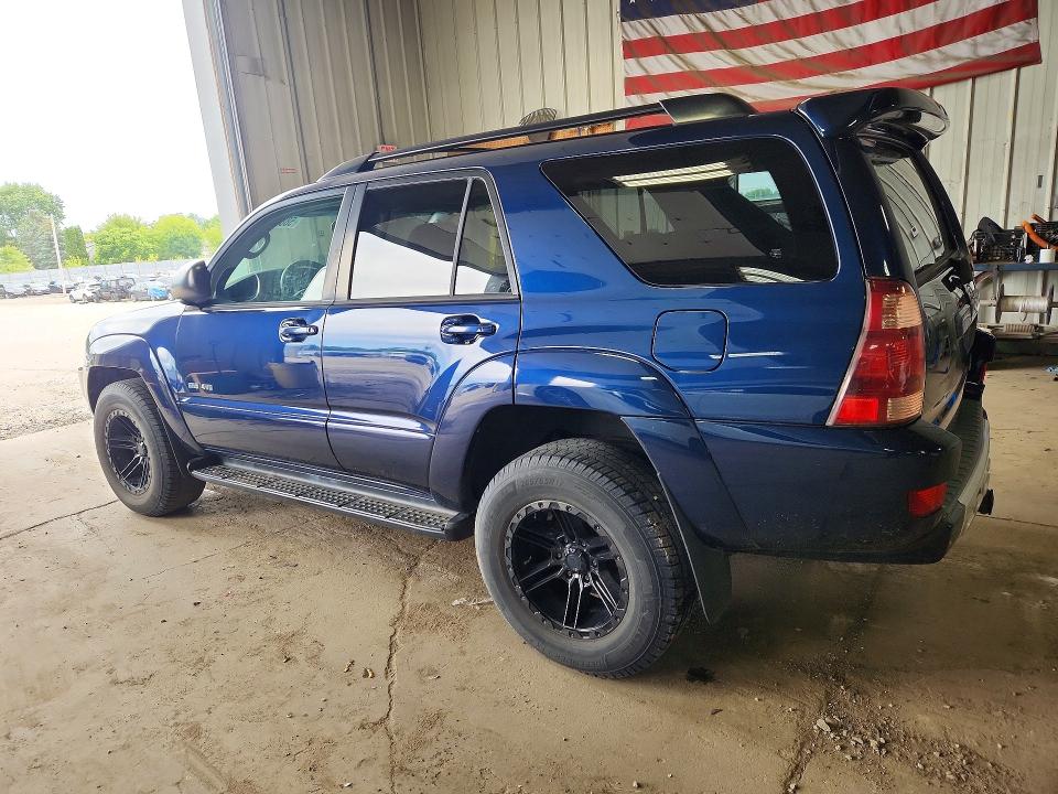 2003 Toyota 4runner VIN JTEBT14R638003579 COPART salvage auction — MINOR DENT/SCRATCHES, Il - Certificate Of Title, sold $3,250 on 2026-07-20 (photo 2)