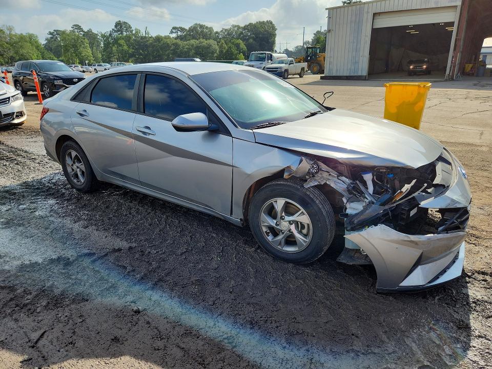 2021 Hyundai Elantra VIN 5NPLL4AG1MH048493 COPART salvage auction — FRONT END, Ms - Cert Of Title-Salvaged, sold $500 on 2026-07-24 (photo 4)