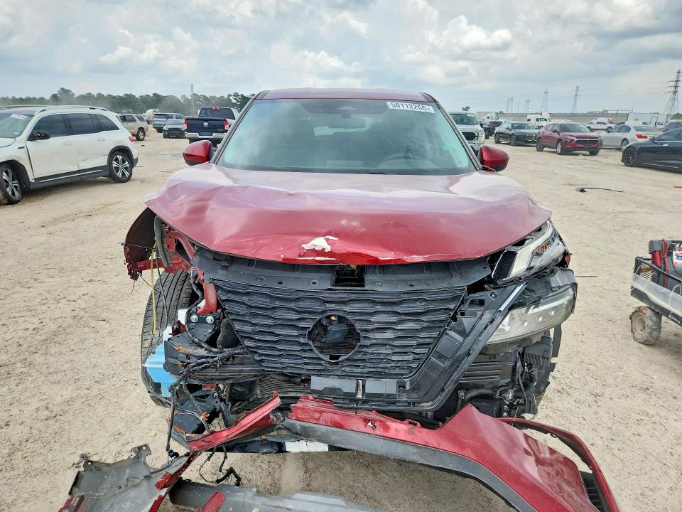 2023 Nissan Rogue VIN 5N1BT3BA4PC910312 COPART salvage auction — FRONT END, Tx - Salvage Vehicle Title, sold $8,800 on 2026-07-28 (photo 5)