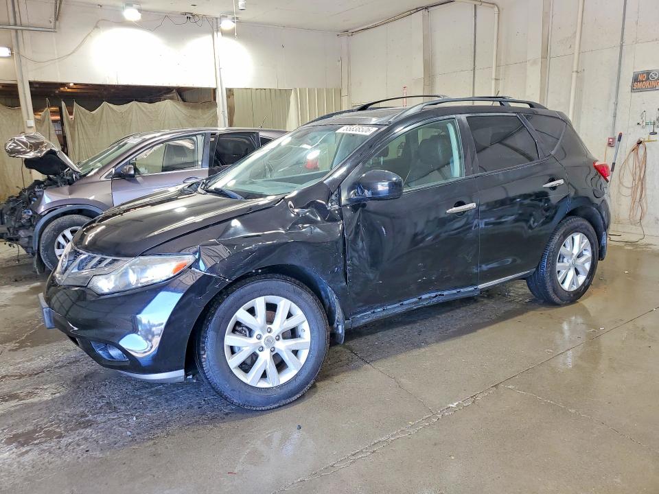 2011 Nissan Murano VIN JN8AZ1MW1BW165901 COPART salvage auction — SIDE, Tn - Salvage Certificate, sold $425 on 2026-07-09 (photo 1)