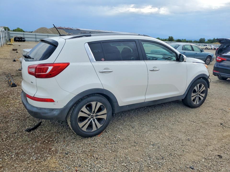 2013 Kia Sportage VIN KNDPC3A27D7461992 COPART salvage auction — FRONT END, Ca - Salvage Certificate, sold $1,650 on 2026-07-24 (photo 3)