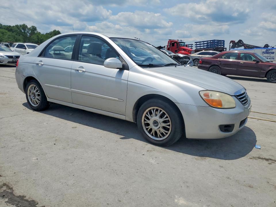 2008 Kia Spectra VIN KNAFE121385529381 COPART salvage auction — FRONT END, Tn - Salvage Certificate, sold $275 on 2026-07-15 (photo 4)