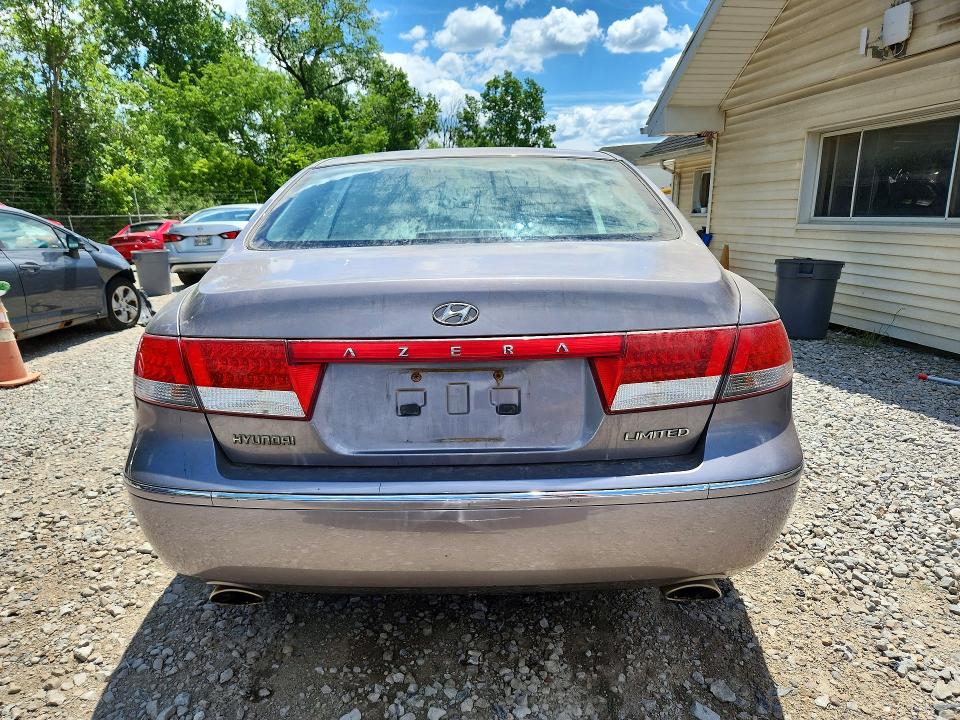 2006 Hyundai Azera VIN KMHFC46FX6A085934 COPART salvage auction — NORMAL WEAR, Oh - Certificate Of Title, sold $450 on 2026-07-29 (photo 6)