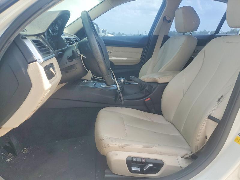 2016 BMW 3 series VIN WBA8E1G54GNT37406 COPART salvage auction — ALL OVER, Tx - Salvage Vehicle Title, sold $1,450 on 2026-07-31 (photo 7)