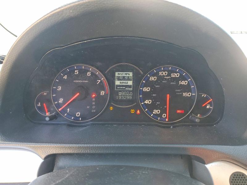2007 Acura Tsx VIN JH4CL96897C013617 COPART salvage auction — SIDE, Ca - Salvage Certificate, sold $700 on 2026-07-10 (photo 9)