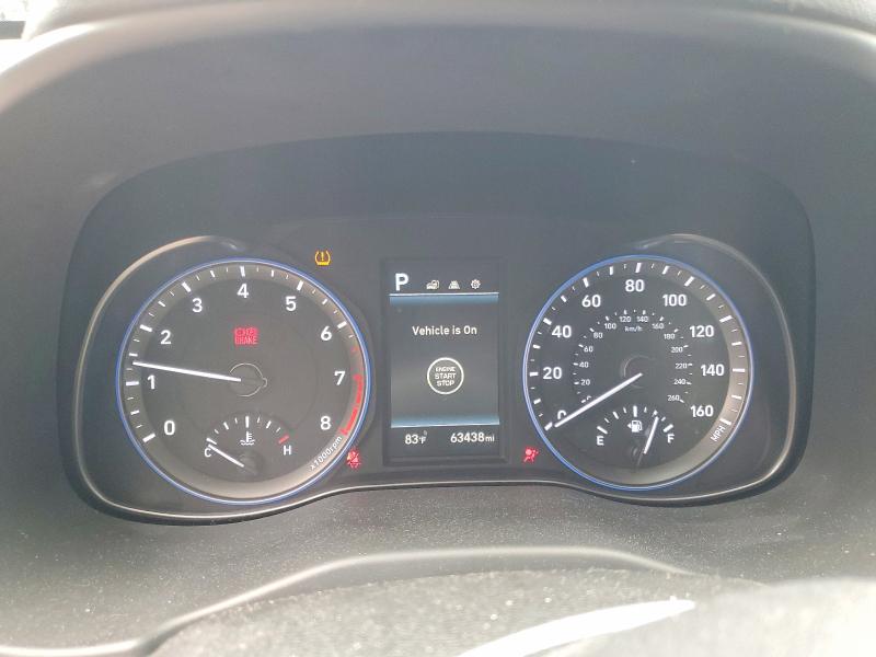2020 Hyundai Kona VIN KM8K33A50LU414898 COPART salvage auction — FRONT END, Ga - Cert Of Title-Salvage, sold $3,650 on 2026-07-24 (photo 9)