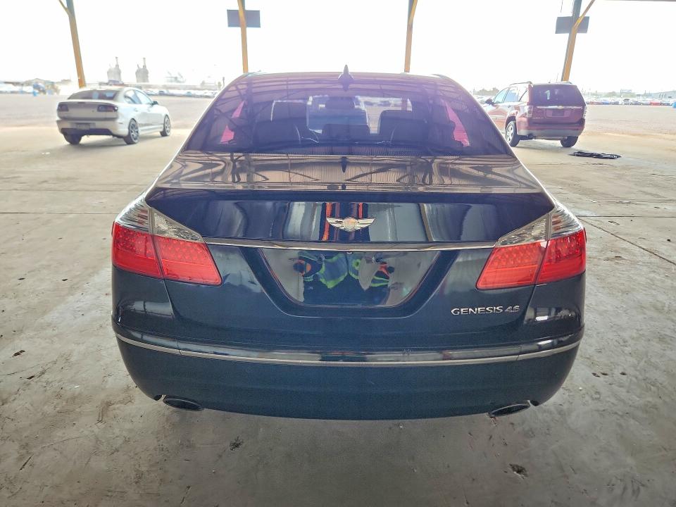 2011 Hyundai Genesis VIN KMHGC4DF2BU121423 COPART salvage auction — NORMAL WEAR, Az - Certificate Of Title (P), sold $1,150 on 2026-07-27 (photo 6)