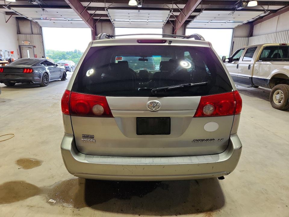 2006 Toyota Sienna VIN 5TDZA23C46S572023 COPART salvage auction — NORMAL WEAR, Wv - Certificate Of Title, sold $1,100 on 2026-07-17 (photo 6)