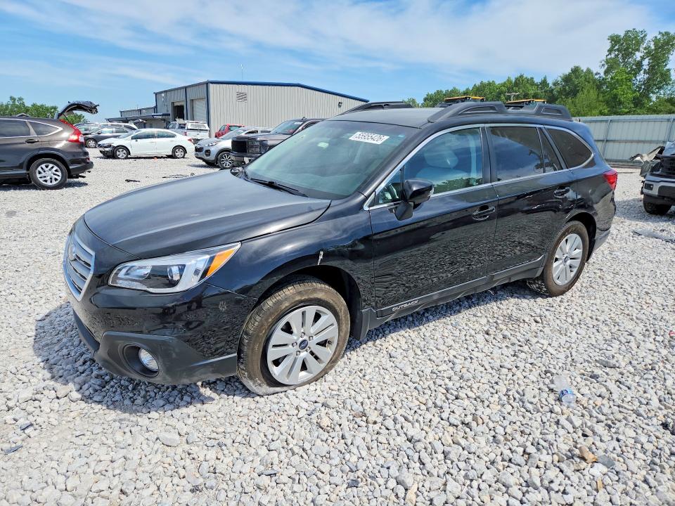 2017 Subaru Outback VIN 4S4BSAHC6H3383004 COPART salvage auction — FRONT END, Mi - Certificate Of Title, sold $1,650 on 2026-07-09 (photo 1)