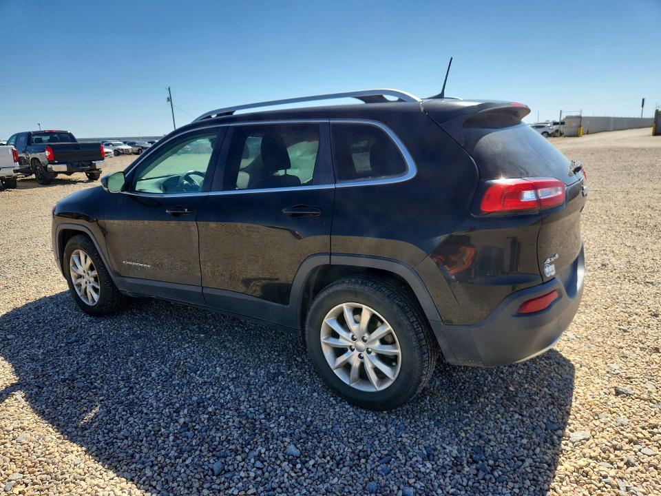 2017 Jeep Cherokee VIN 1C4PJMDB9HW536940 COPART salvage auction — SIDE, Tx - Salvage Vehicle Title, sold $2,400 on 2026-08-09 (photo 2)