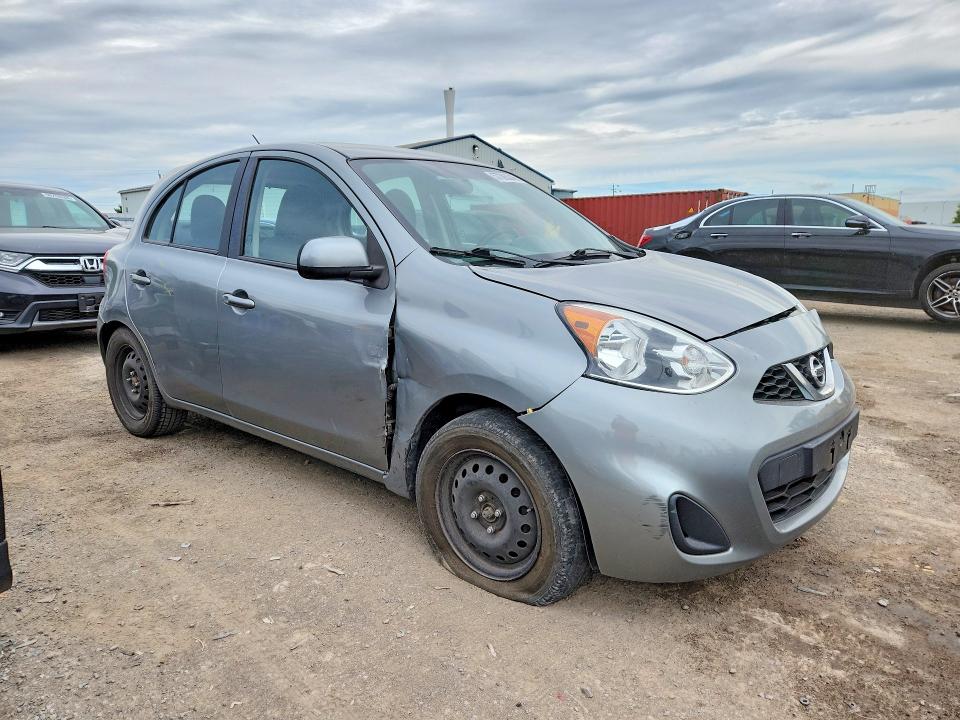 2015 Nissan Micra VIN 3N1CK3CP7FL268821 COPART salvage auction — SIDE, On - Permit No Brand - Unfit, sold $475 on 2026-07-07 (photo 4)