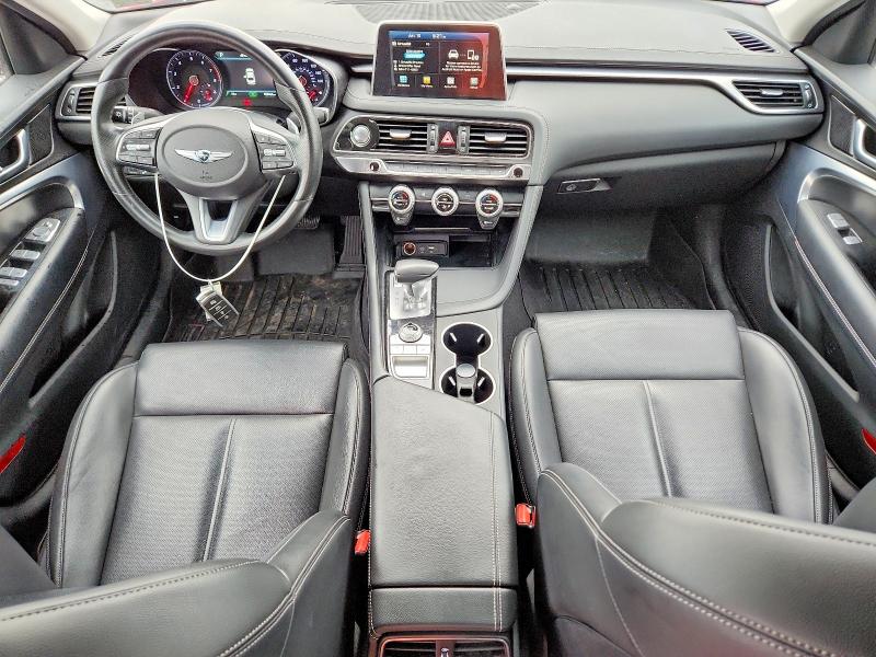 2019 Genesis G70 VIN KMTG64LA5KU038314 COPART salvage auction — FRONT END, Va - Cert Of Title - Salvage, sold $3,750 on 2026-07-08 (photo 8)