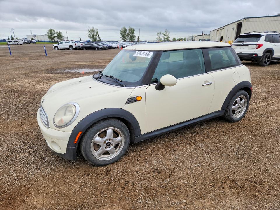 2009 Mini Cooper VIN WMWMF33529TU74906 COPART salvage auction — FRONT END, Ab - Bos - Salvage, sold $550 on 2026-08-04 (photo 1)