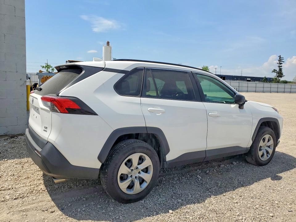 2020 Toyota Rav 4 VIN 2T3F1RFV0LW087543 COPART salvage auction — HAIL, Ia - Cert Of Title-Salvage Title, sold $450 on 2026-07-29 (photo 3)