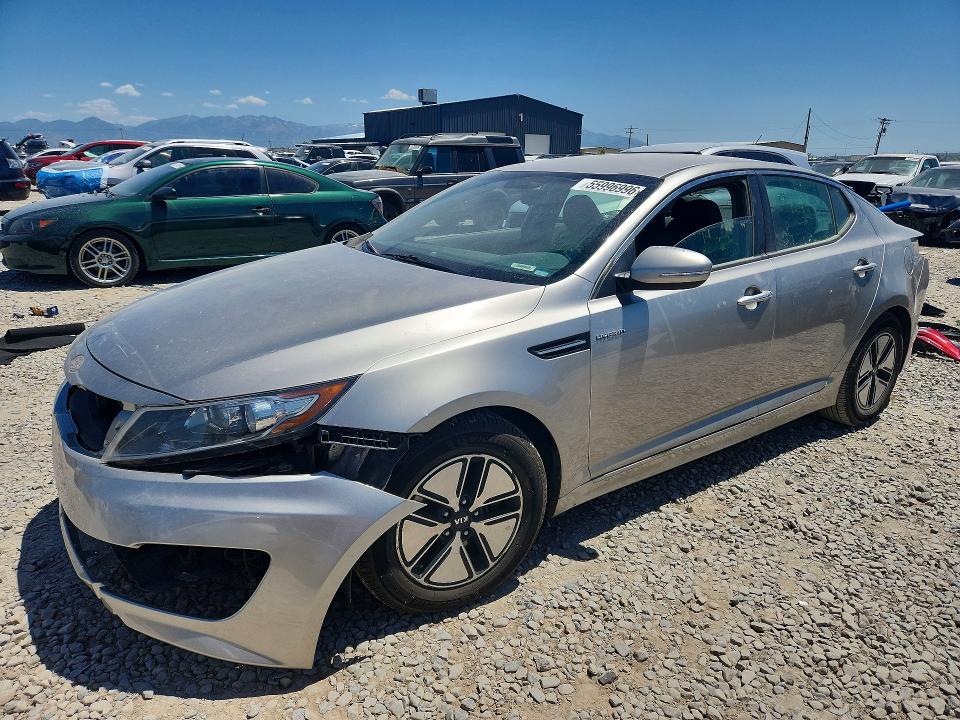 2013 Kia VIN KNAGM4AD0D5043884 COPART salvage auction — FRONT END, UT - SALVAGE CERTIFICATE, sold $650 on 2026-07-24 (photo 1)