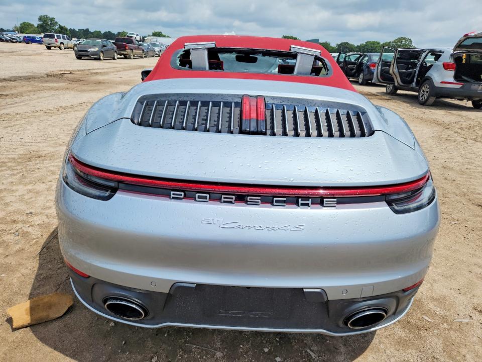 2020 Porsche 911 VIN WP0CB2A9XLS262598 COPART salvage auction — FRONT END, Fl - Cert Of Title Slvg Rebuildable, sold $50,000 on 2026-07-02 (photo 6)