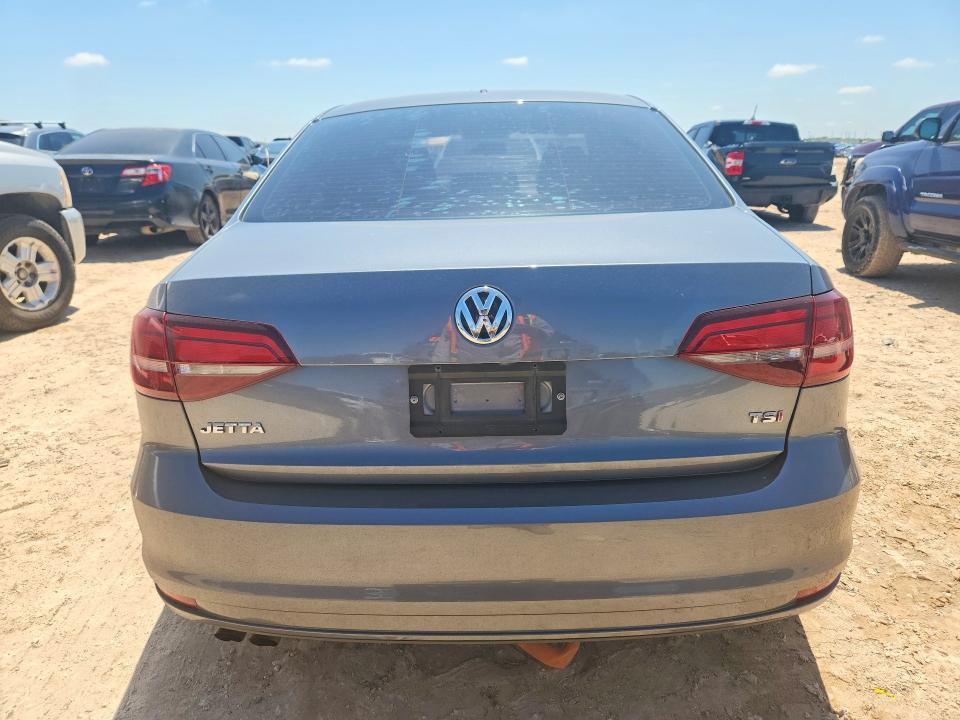 2017 Volkswagen VIN 3VW2B7AJ2HM216330 COPART salvage auction — FRONT END, Tx - Salvage Vehicle Title, sold $2,700 on 2026-07-02 (photo 6)