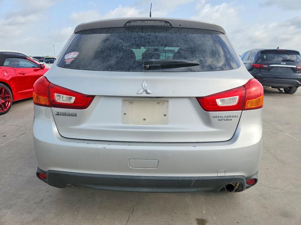 2014 Mitsubishi Outlander VIN 4A4AP3AU9EE012461 COPART salvage auction — FRONT END, Tx - Certificate Of Title, sold $775 on 2026-07-09 (photo 6)