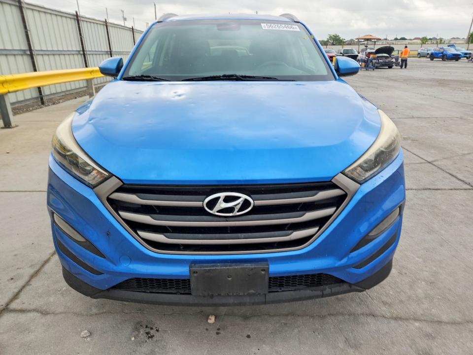 2016 Hyundai Tucson VIN KM8J33A41GU143150 COPART salvage auction — HAIL, Tx - Certificate Of Title, sold $3,650 on 2026-07-09 (photo 5)