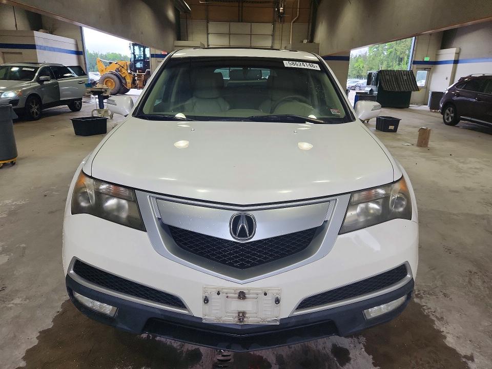 2010 Acura Mdx VIN 2HNYD2H25AH514233 COPART salvage auction — MECHANICAL, Va - Certificate Of Title, sold $525 on 2026-07-10 (photo 5)